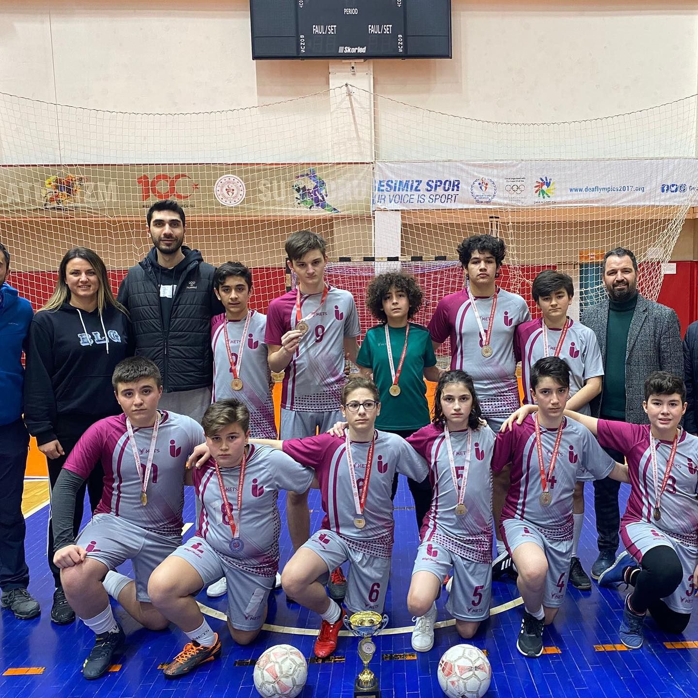 Yldz Futsal takmmz l kincisi olmutur.